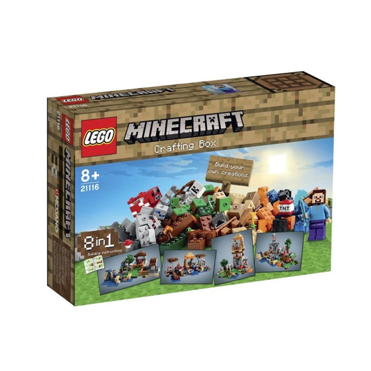 LEGO Minecraft - Cutie de crafting (21116), 518 piese fotografia produsului