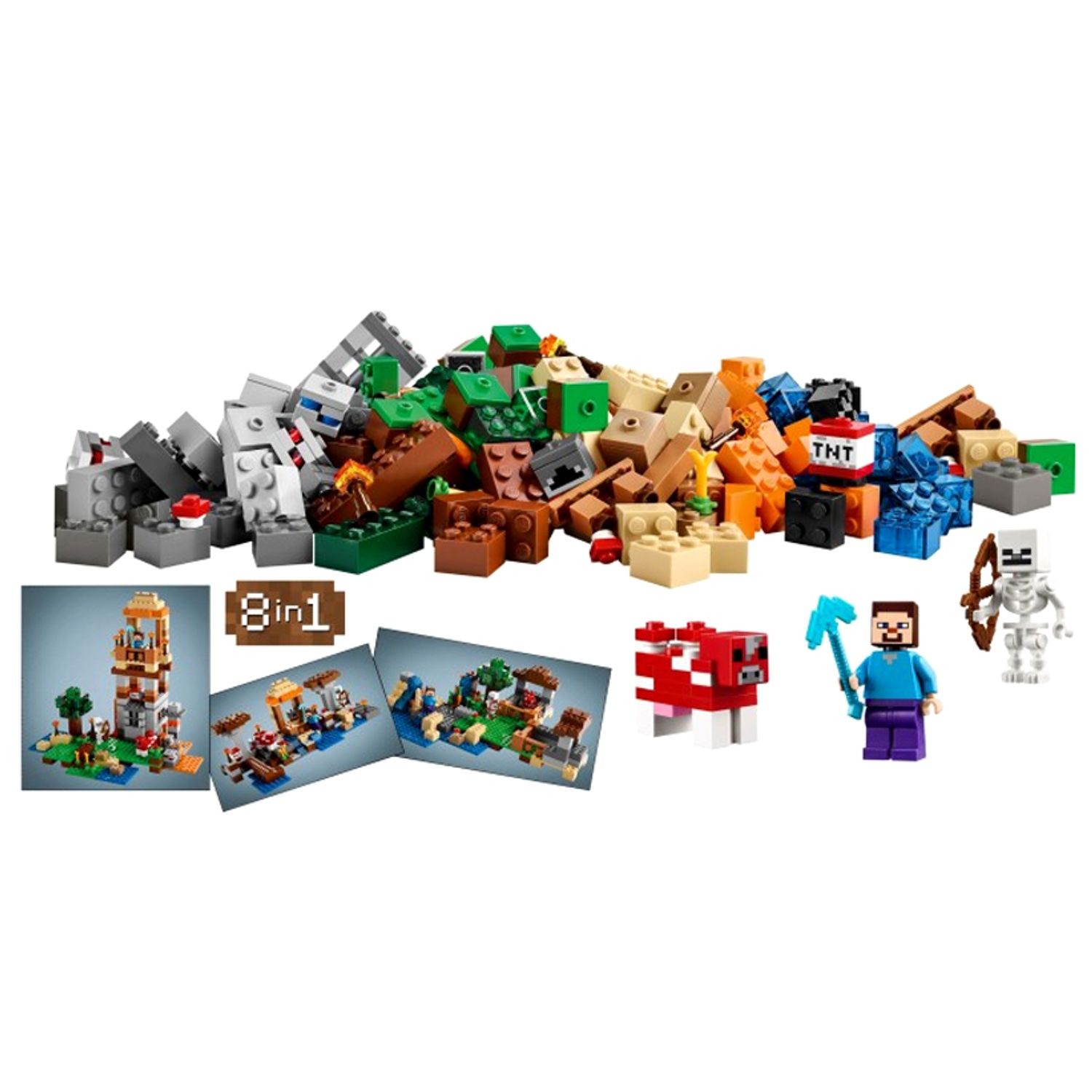 LEGO Minecraft - Cutie de crafting (21116), 518 piese fotografia produsului View 2 L