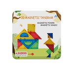 Joc de constructie magnetic - Tangram - 9 piese fotografia produsului