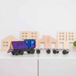 Magnetic Tiles Set constructie magnetic, 50 piese masinute fotografia produsului View 6 S