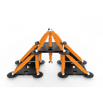 Set de constructie magnetic Supermag Projects Tehnicolor, 60 piese fotografia produsului View 6 S