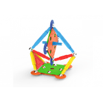 Set de constructie magnetic Supermag Projects Multicolor, 60 piese fotografia produsului View 6 S