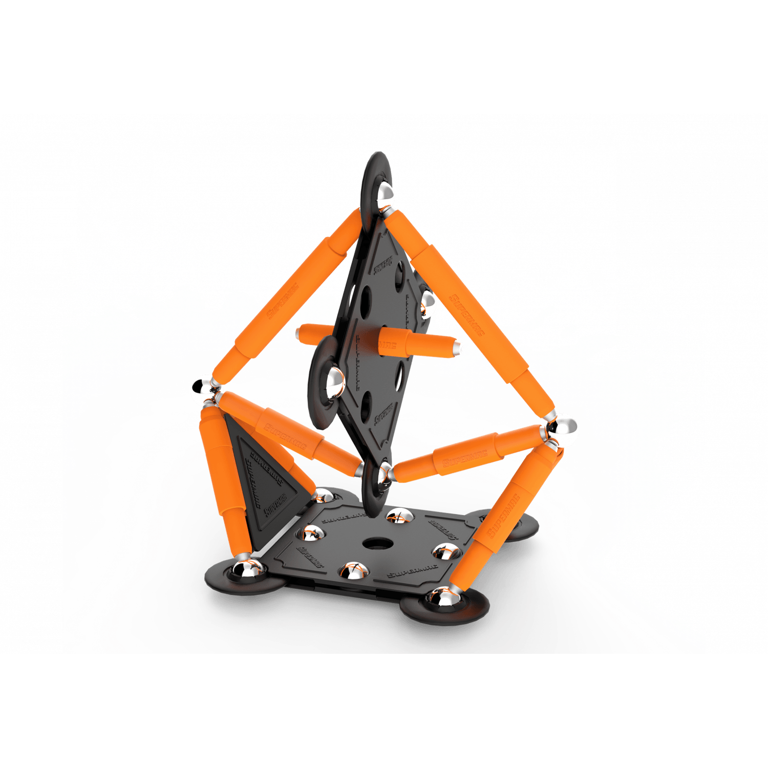 Set de constructie magnetic Supermag Projects Tehnicolor, 45 piese fotografia produsului View 6 L