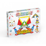 Set de constructie magnetic Supermag Projects Multicolor, 60 piese fotografia produsului