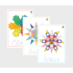 Set carduri Mandala pentru seturile magnetice de constructie fotografia produsului