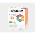Set magnetic Magblox - 6 piese magnetice hexagon pentru constructie fotografia produsului