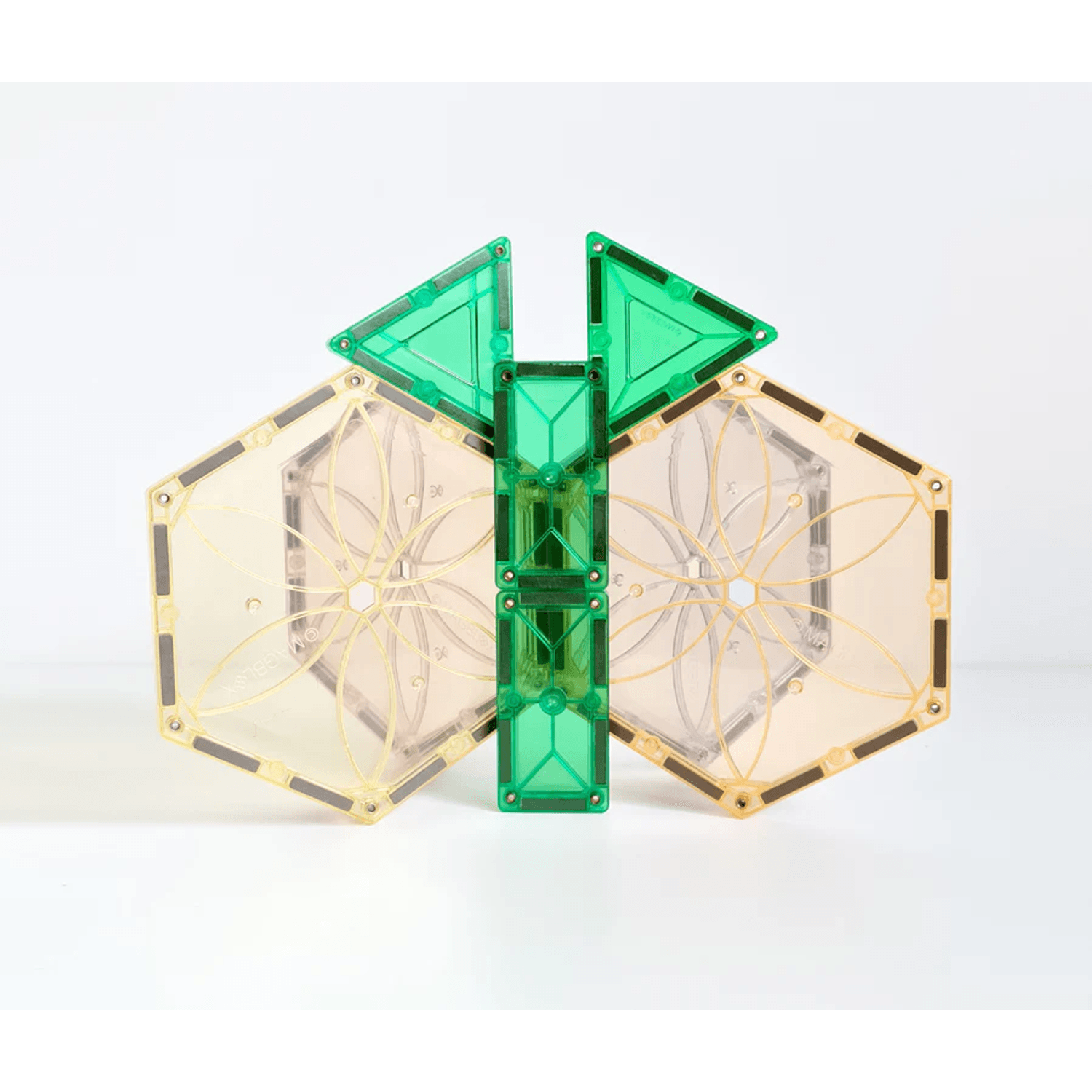Set magnetic Magblox - 6 piese magnetice hexagon pentru constructie fotografia produsului View 5 L