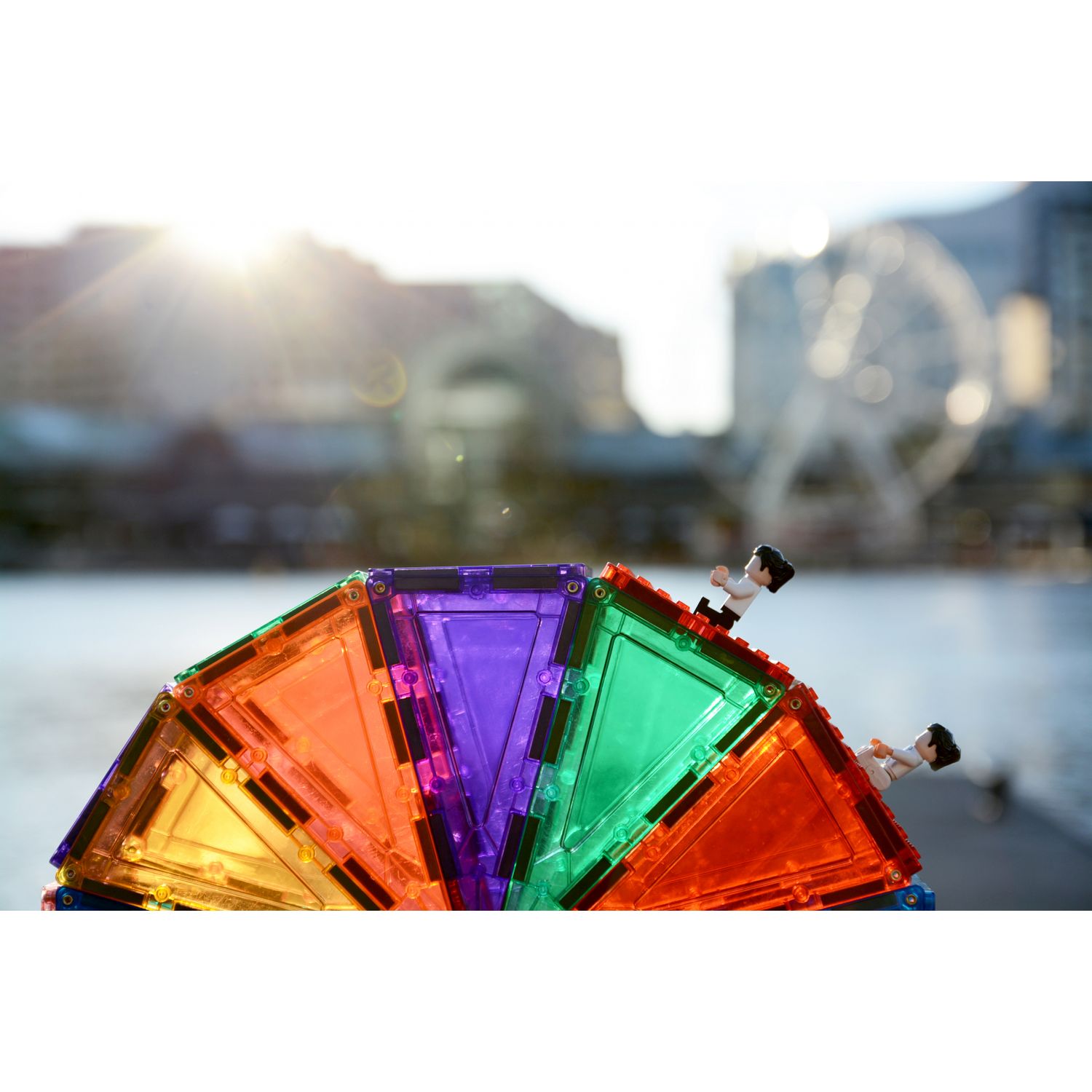 Magbrix - placi magnetice de construit fotografia produsului View 5 L