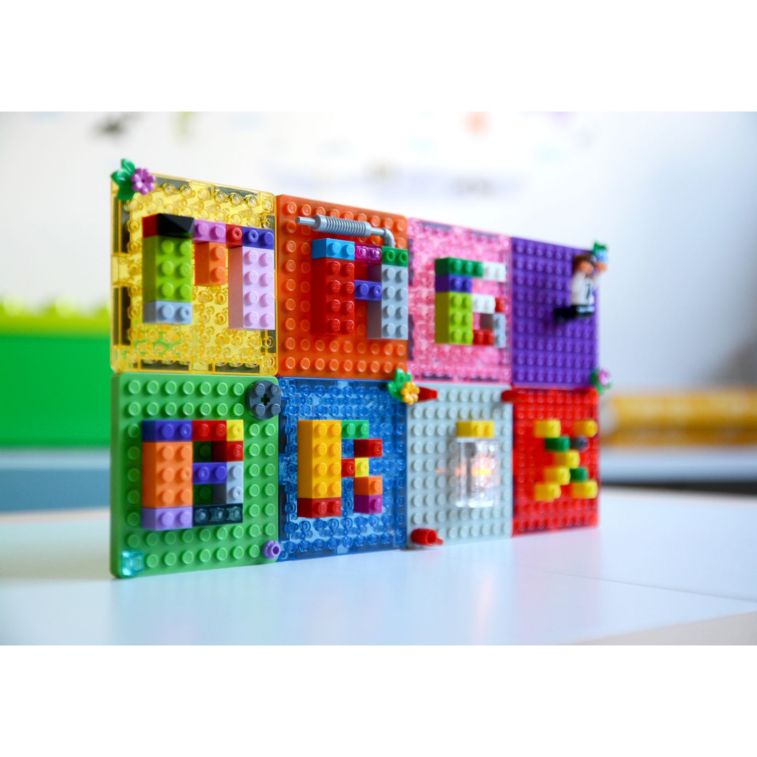 Magbrix - placi magnetice de construit fotografia produsului View 3 L