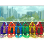 Set magnetic Magblox - 101 piese magnetice de constructie transparente fotografia produsului View 6 S