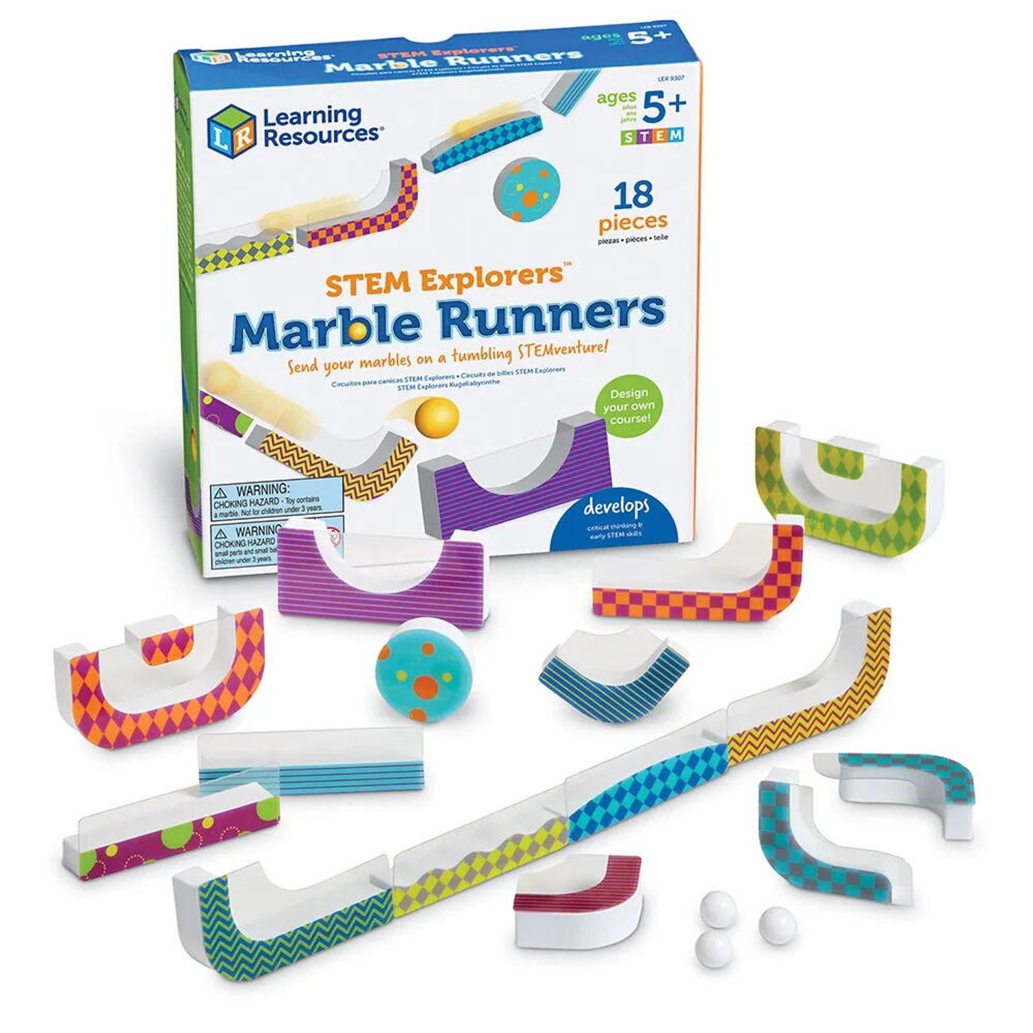 Joc de logica STEM - Marble Run fotografia produsului