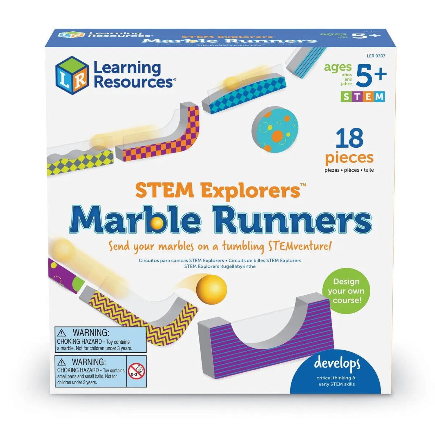 Joc de logica STEM - Marble Run fotografia produsului View 5 L
