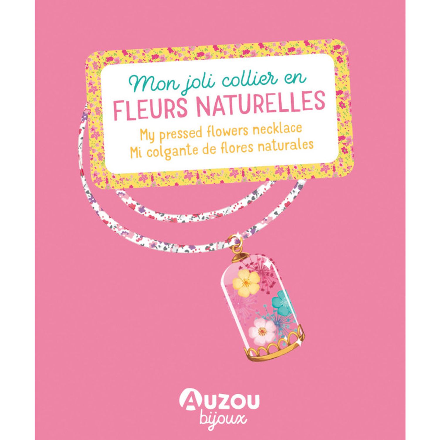 Set creativ Colierul meu cu flori naturale fotografia produsului View 2 L