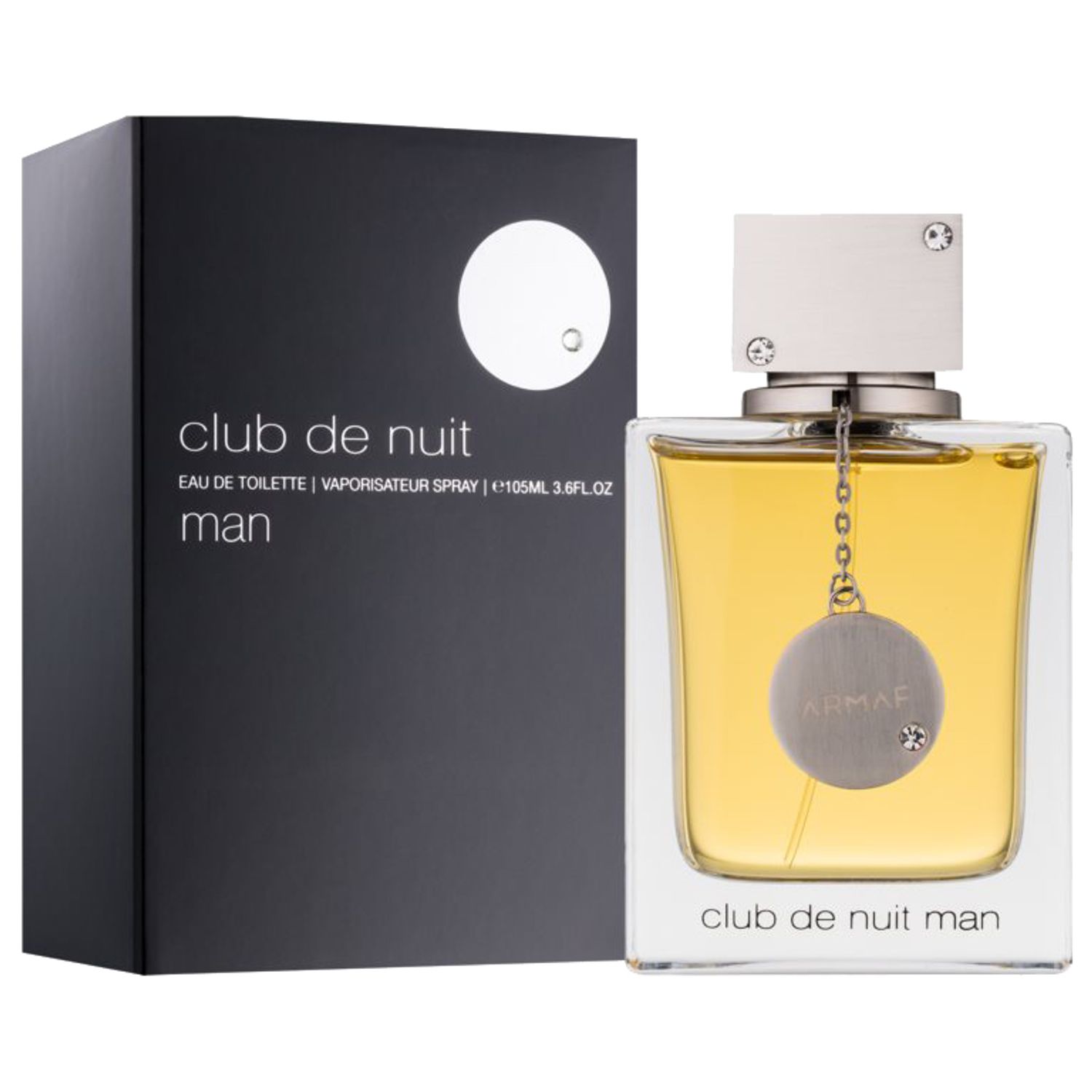 Apa de toaleta Armaf Club De Nuit Man, 105 ml, pentru barbati fotografia produsului