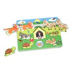 Puzzle din lemn Animalele de companie fotografia produsului