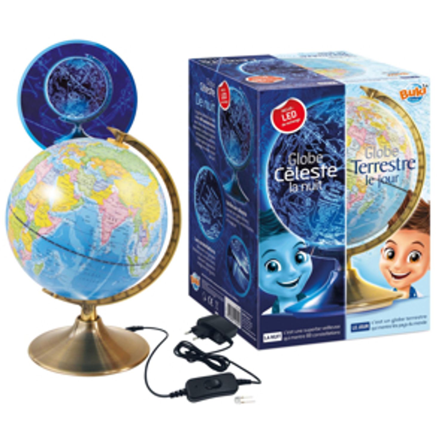 Glob Pamantesc cu functie de iluminat Constelatii BK7341UK fotografia produsului View 2 L