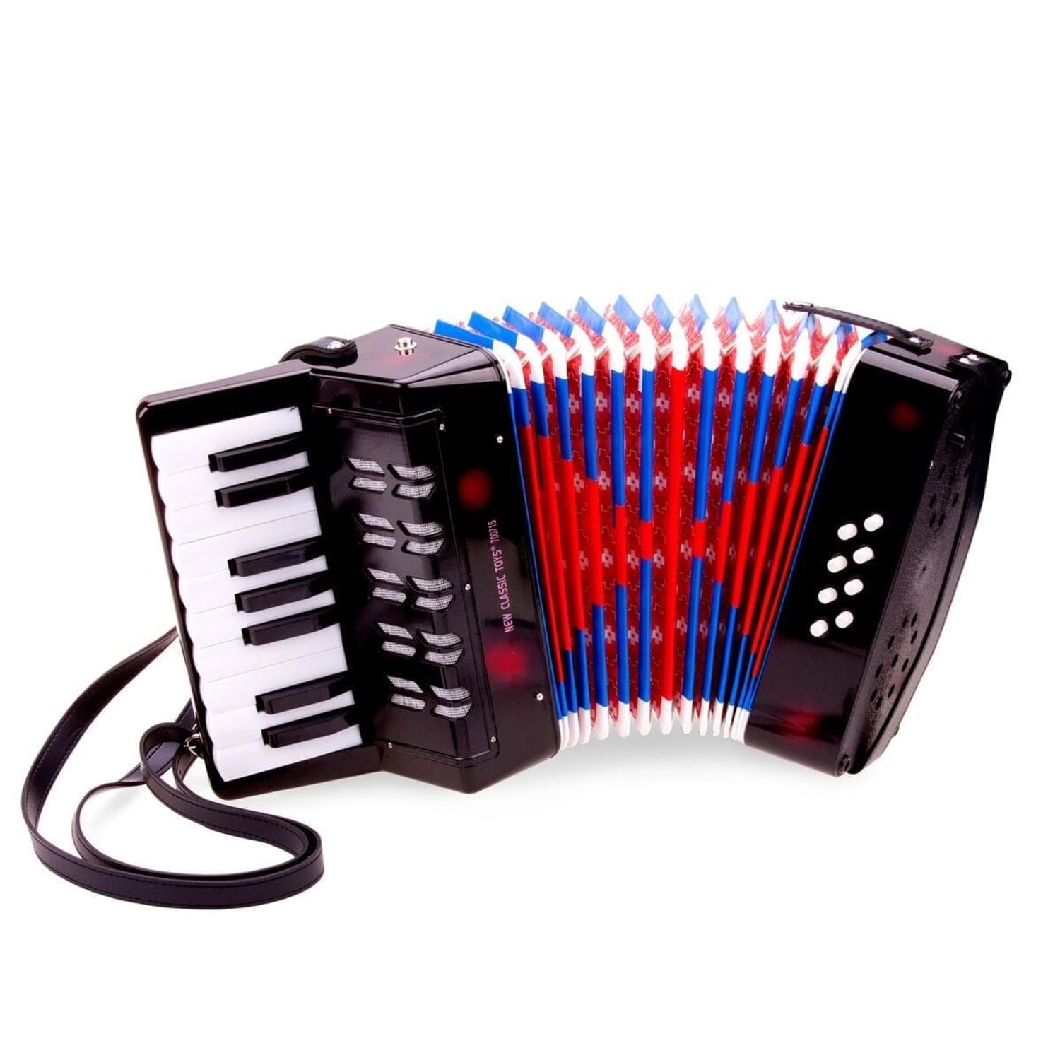 Acordeon mare - Instrument muzical copii - Negru fotografia produsului