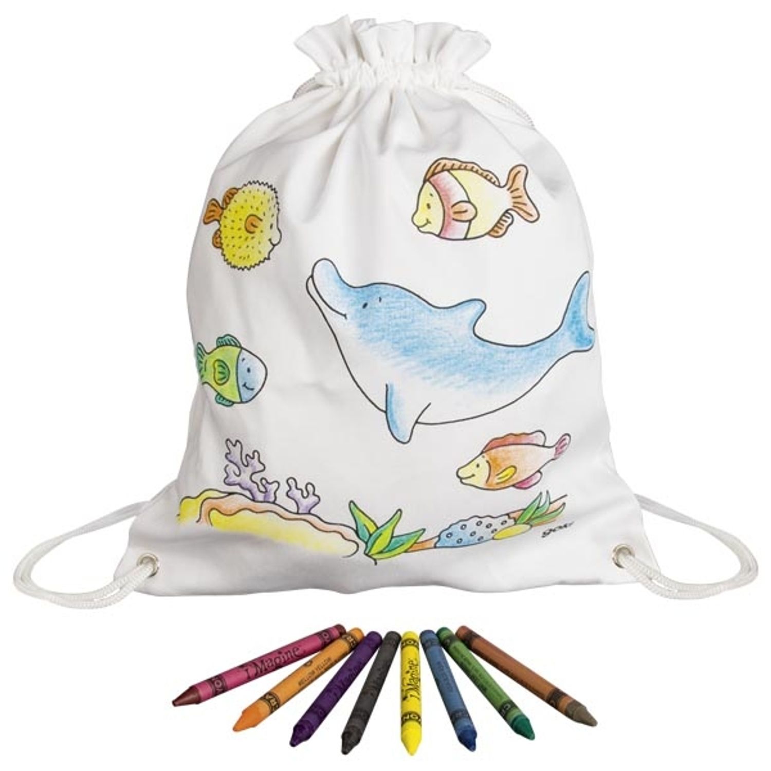 Rucsac personalizabil - Animale marine fotografia produsului