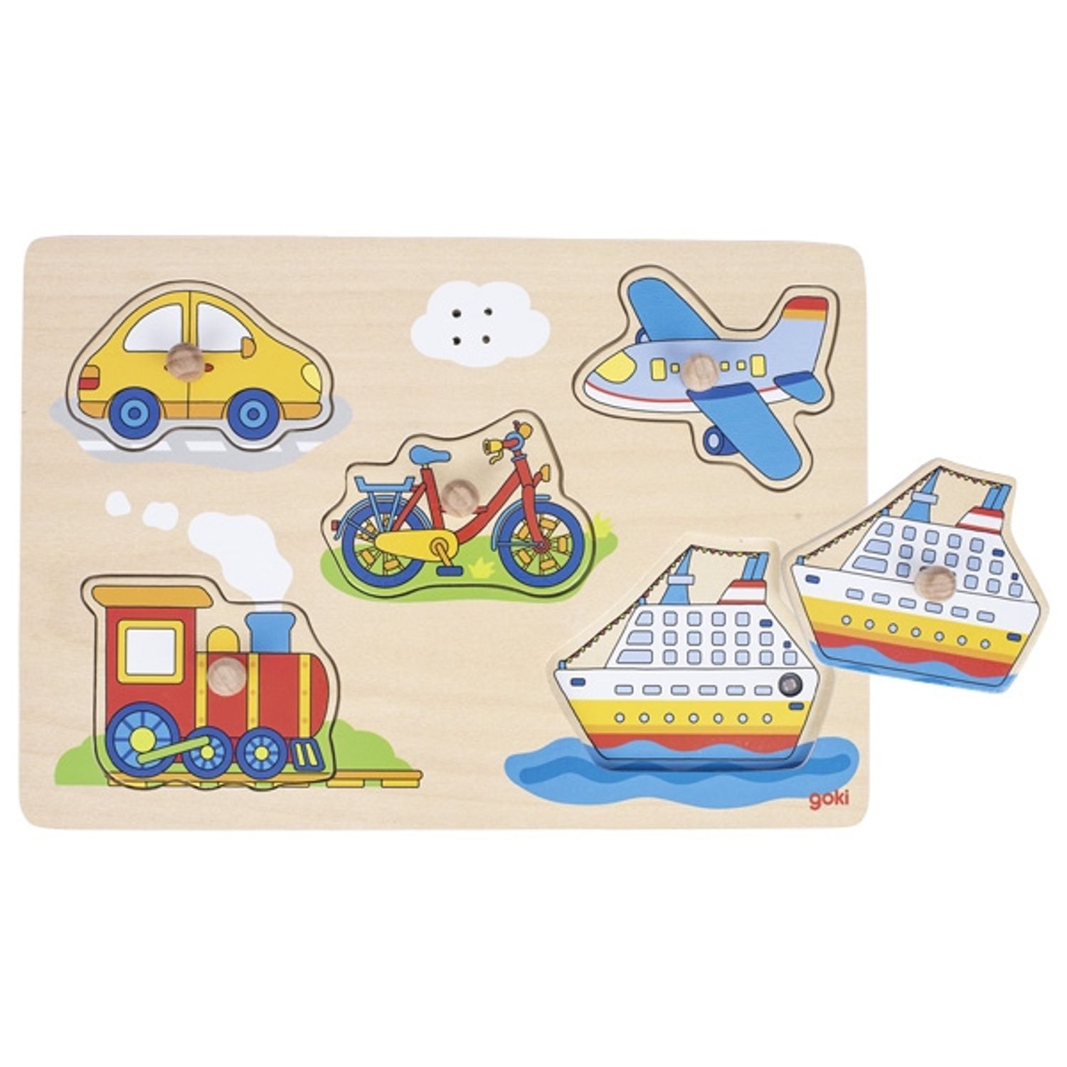 Puzzle sonor - Vehicule fotografia produsului