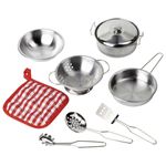 Set de gatit cu oale si ustensile fotografia produsului