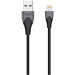 Cablu de date Energizer Lightning Bicolor, 1.2m, Negru fotografia produsului