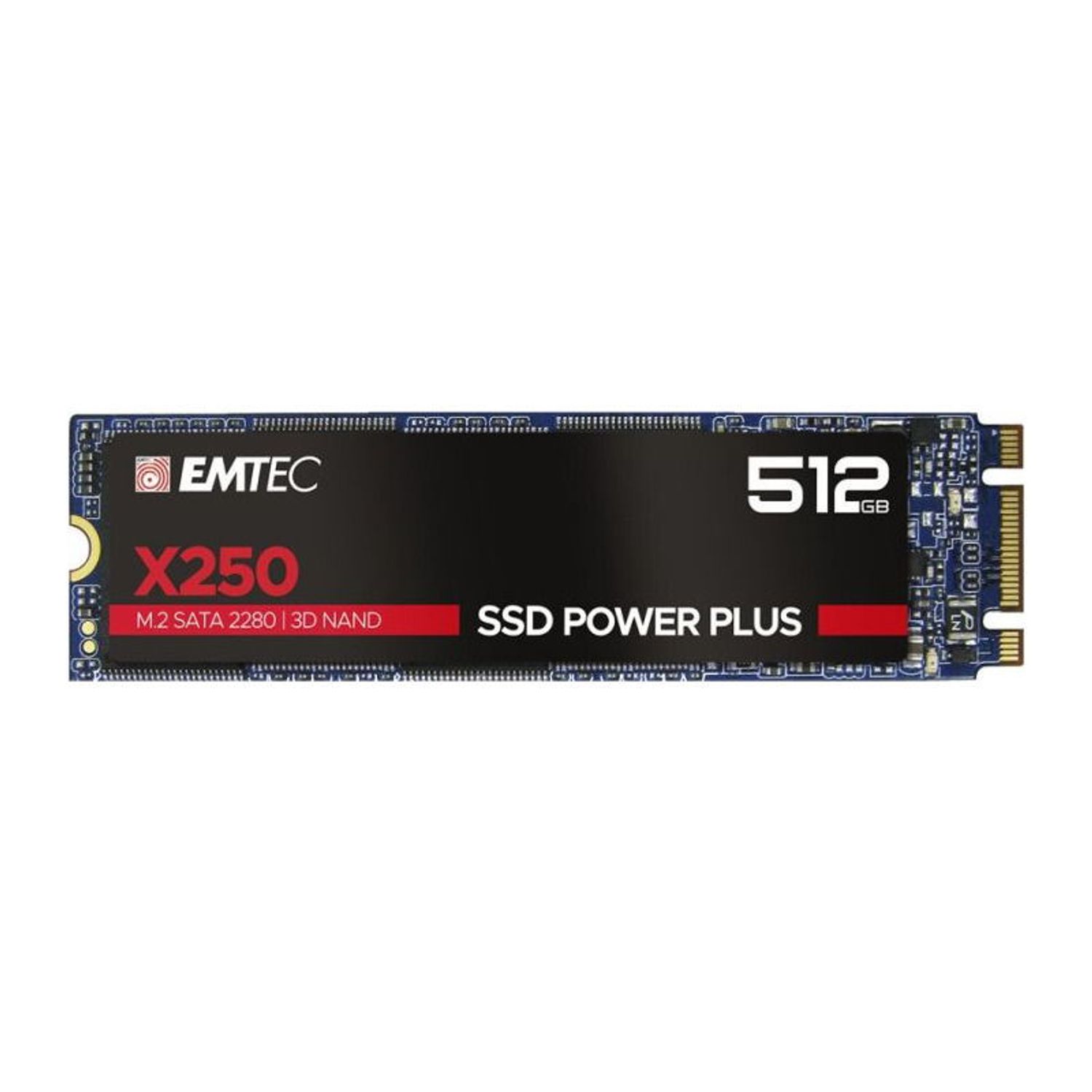 SSD Emtec Power Plus X250 512GB, SATA-III, M.2 2280 fotografia produsului