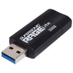 Memorie USB PATRIOT MEMORY Supersonic Rage Lite 256GB USB 3.2 Gen1 Black fotografia produsului
