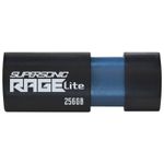 Memorie USB PATRIOT MEMORY Supersonic Rage Lite 256GB USB 3.2 Gen1 Black fotografia produsului View 3 S