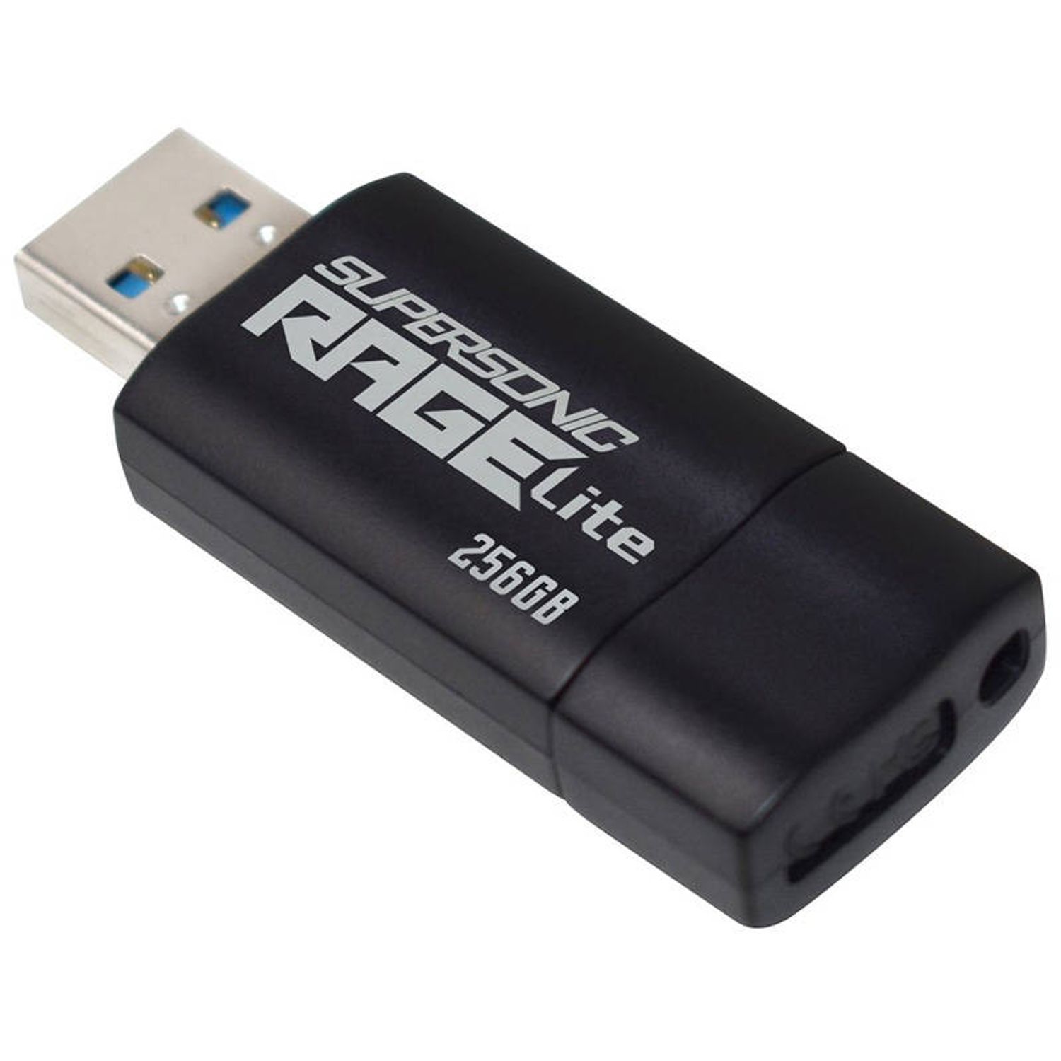 Memorie USB PATRIOT MEMORY Supersonic Rage Lite 256GB USB 3.2 Gen1 Black fotografia produsului View 2 L