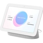 Boxa inteligenta Google Nest Hub 2, ecran 7", Bluetooth, WiFi, Control vocal, Asistenta vocala (Alb) fotografia produsului View 2 S