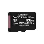 Card de memorie MicroSD Kingston Canvas Select Plus, 128GB, UHS-I, Class 10 fotografia produsului