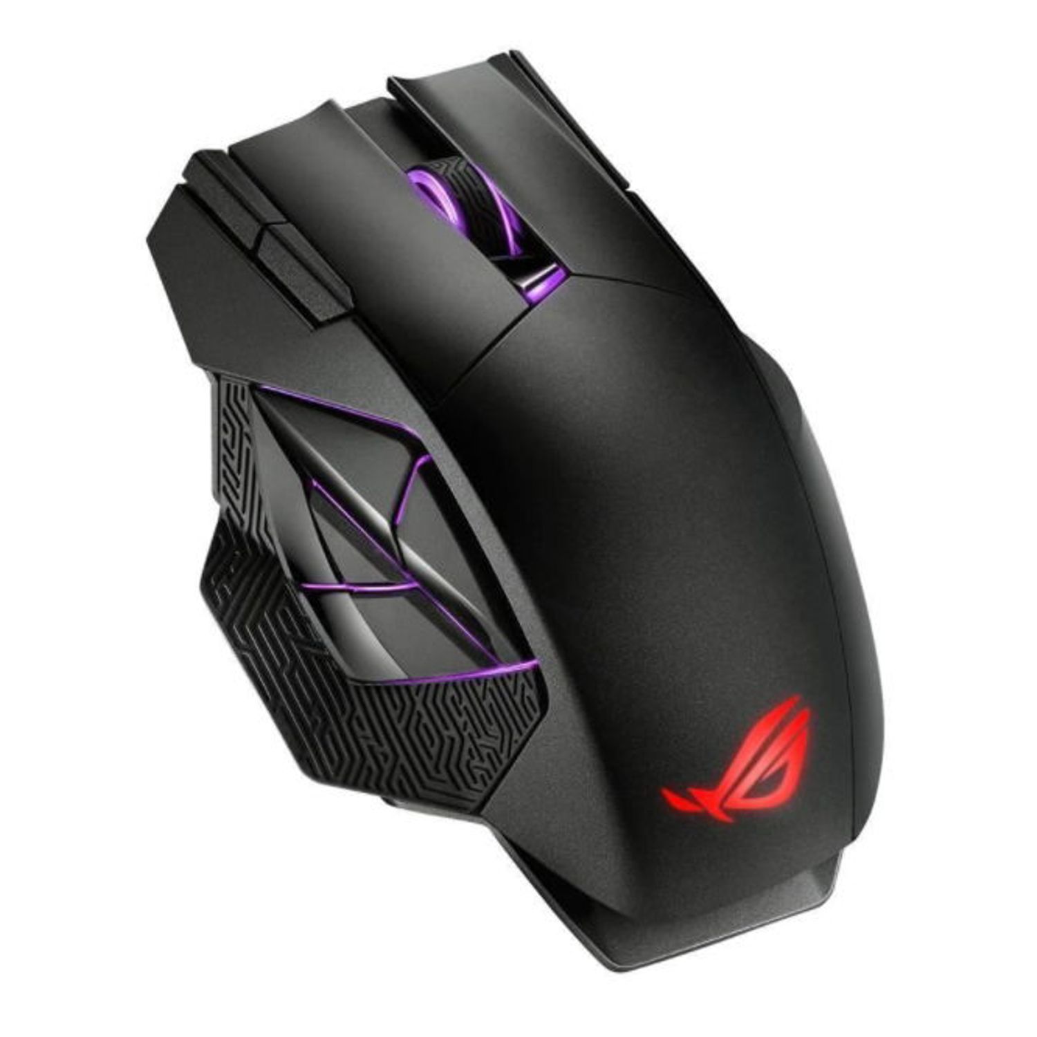 Mouse wireless si cu fir gaming ASUS ROG Spatha X (Negru) fotografia produsului View 3 L