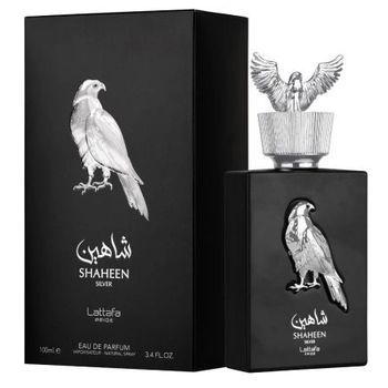 Apa de parfum Lattafa Shaheen Silver, 100 ml, unisex