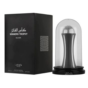 Lattafa Winners Trophy Silver, Apa de Parfum, Unisex, 100 ml