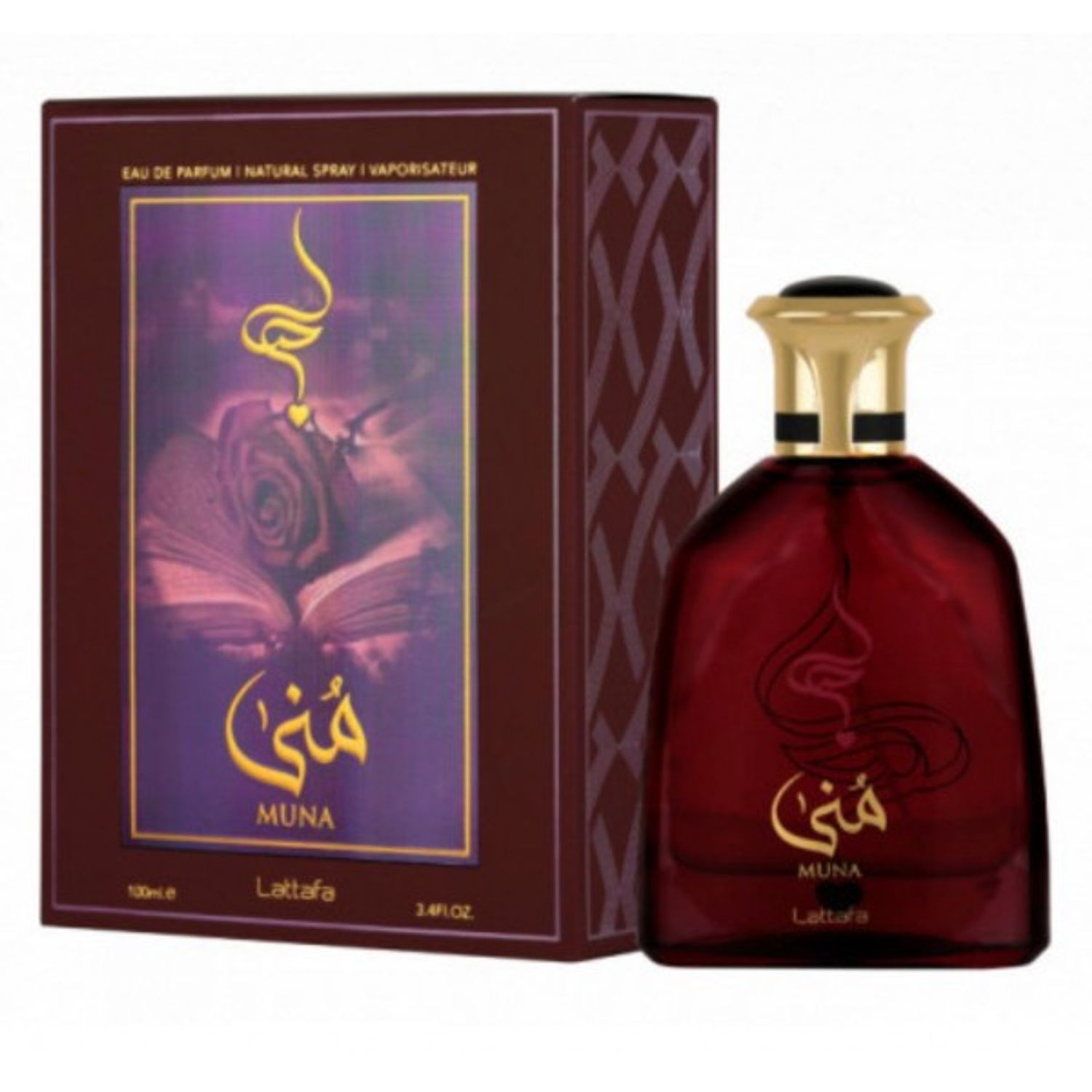 Apa de parfum Lattafa Muna, 100 ml, unisex fotografia produsului