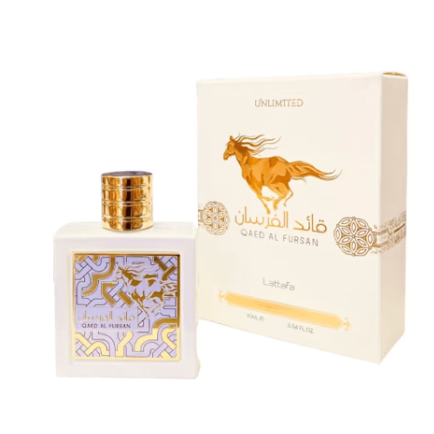 Apa de parfum Lattafa Qaed Al Fursan Unlimited, 90 ml, unisex fotografia produsului