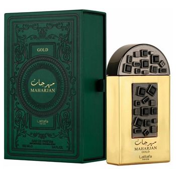 Apa de parfum Lattafa Maharjan Gold, 100 ml, unisex