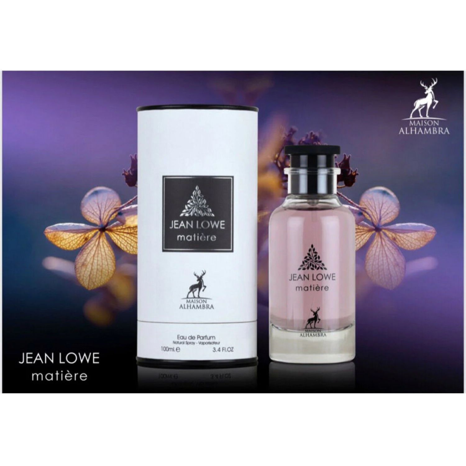 Maison Alhambra Jean Lowe Matiere Apa de Parfum Femei, 100 ml фото продукта View 2 L