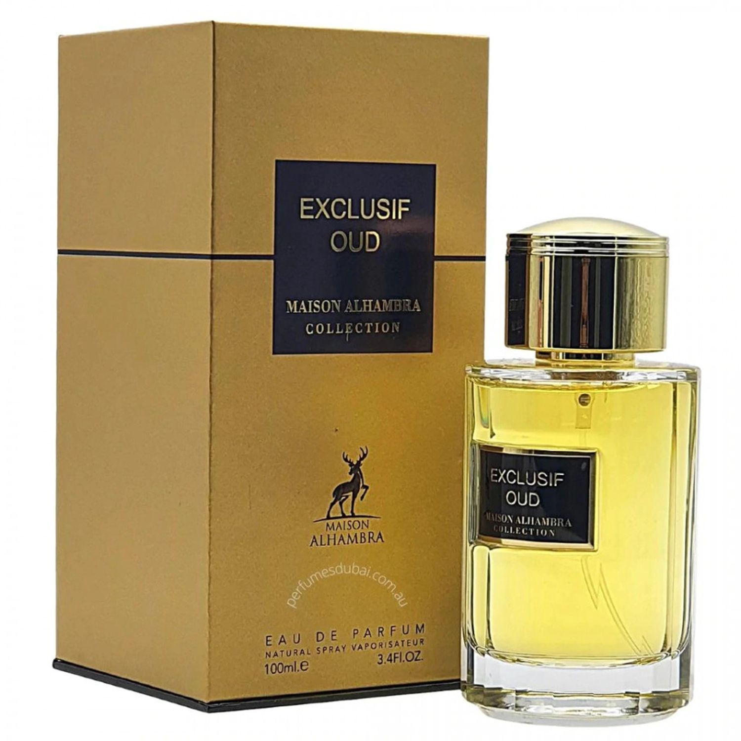Maison Alhambra Exclusif Oud Apa de Parfum Unisex, 100 ml fotografia produsului
