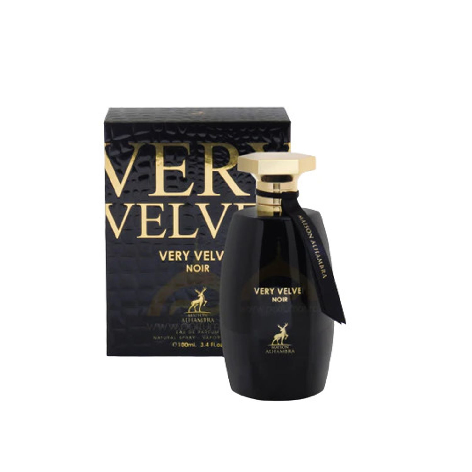 Apa de parfum Maison Alhambra Very Velvet Noir, 100 ml, pentru femei фото продукта
