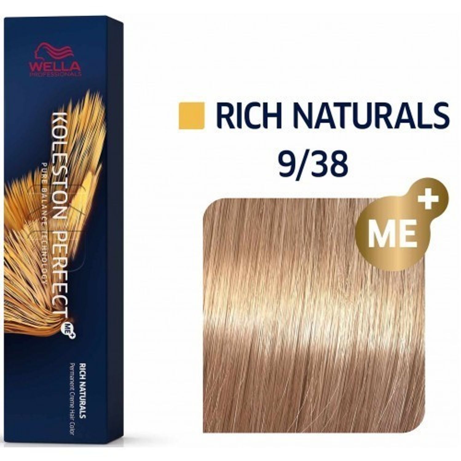 Vopsea permanenta Wella Professionals Koleston Perfect 9/38 fotografia produsului