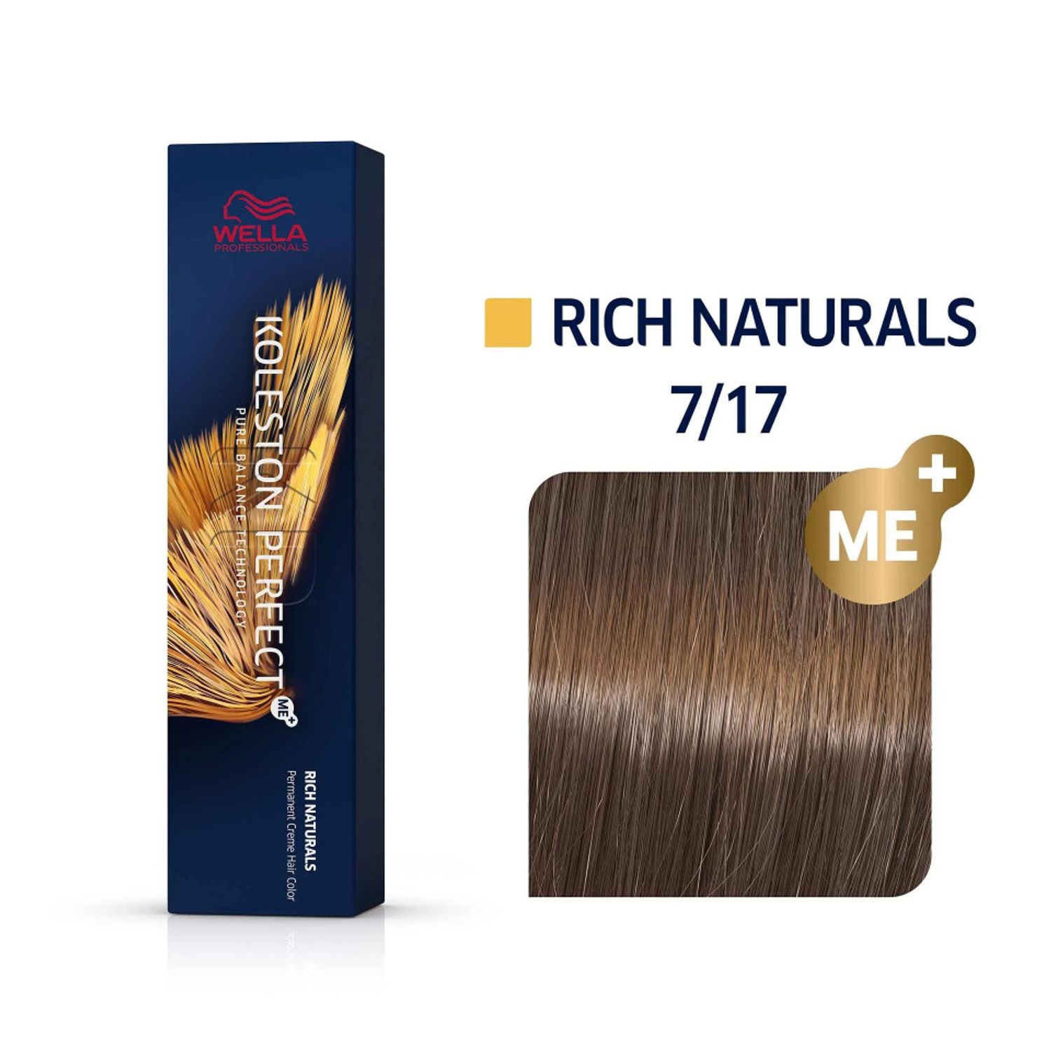 Vopsea permanenta Wella Professionals Koleston Perfect 7/17 fotografia produsului
