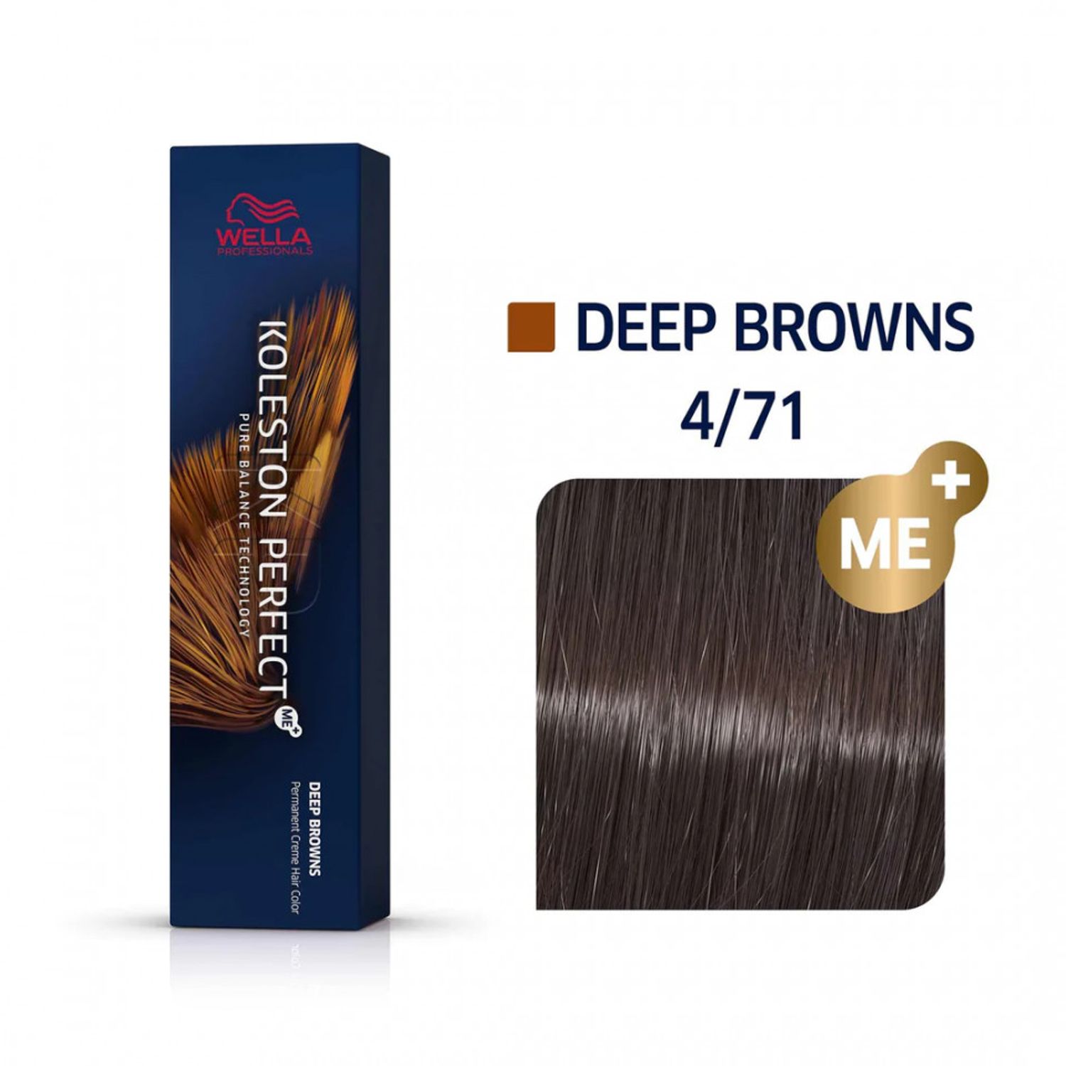 Vopsea permanenta Wella Professionals Koleston Perfect 4/71 fotografia produsului