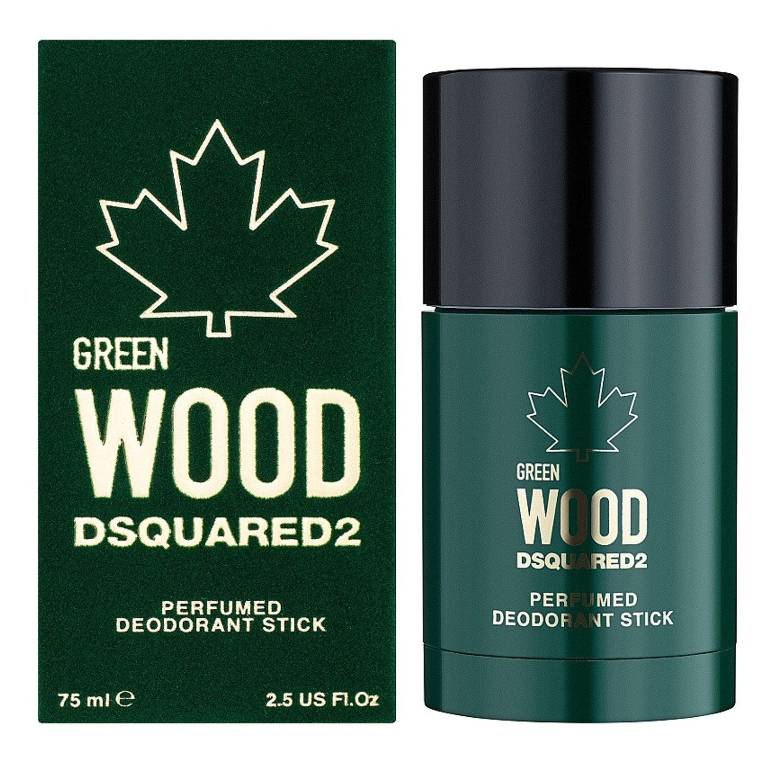 Deodorant stick Dsquared2 Green Wood, Barbati, 75 ml fotografia produsului