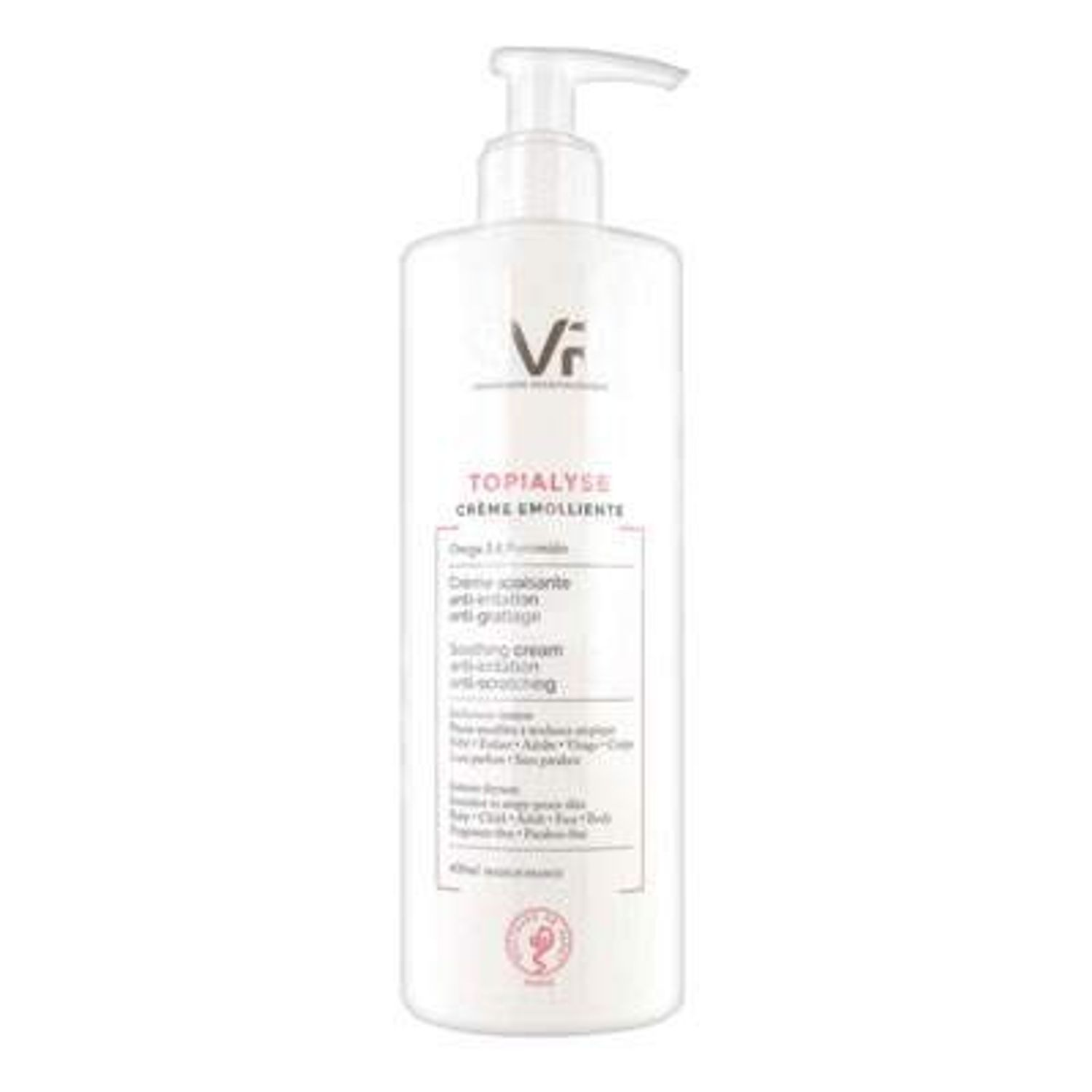 Crema emolienta Topialyse SVR Laboratoires, 400 ml fotografia produsului