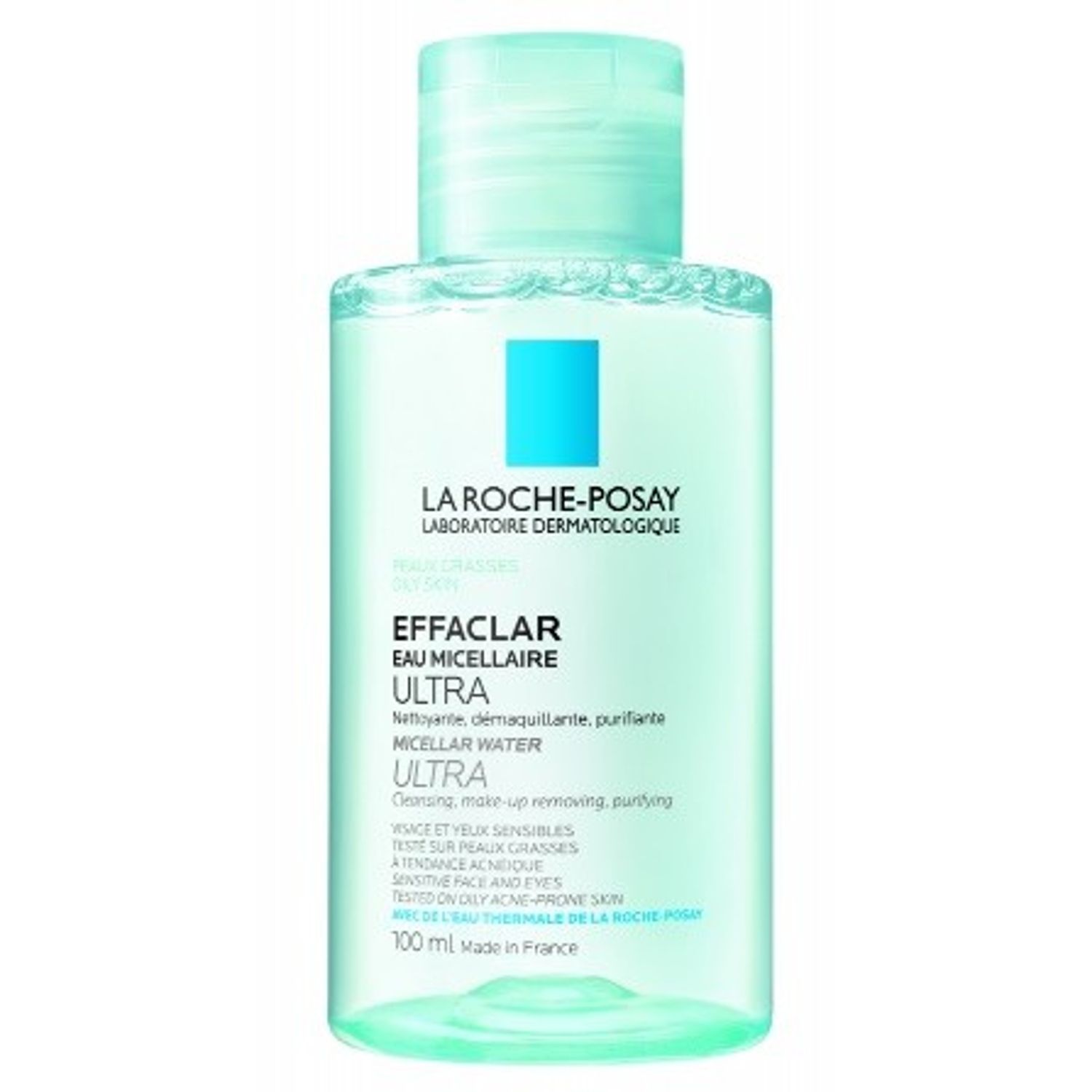 Solutie micelara pentru piele grasa Effaclar Ultra La Roche -Posay, 100 ml fotografia produsului
