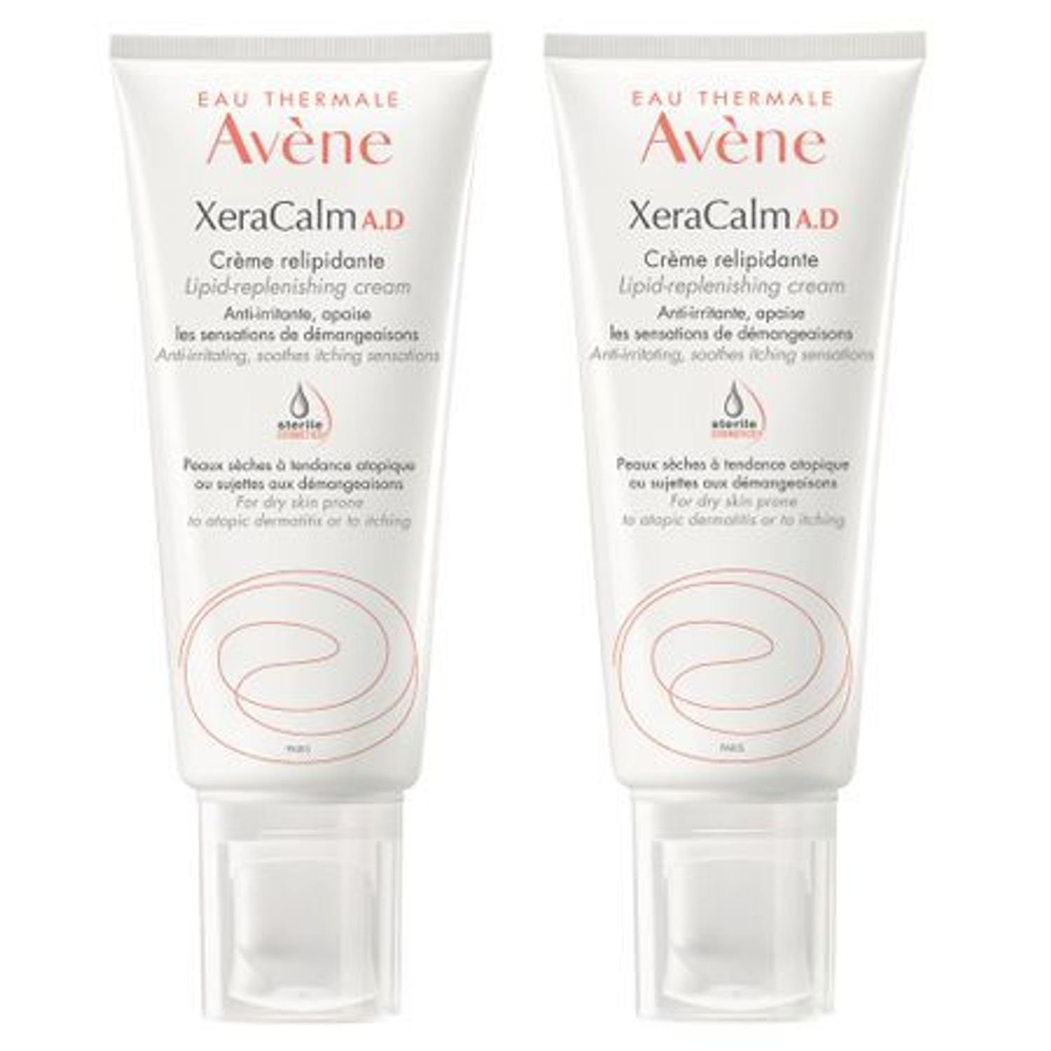 Pachet Crema emolienta Avene XeraCalm AD, 2 x 200ml fotografia produsului