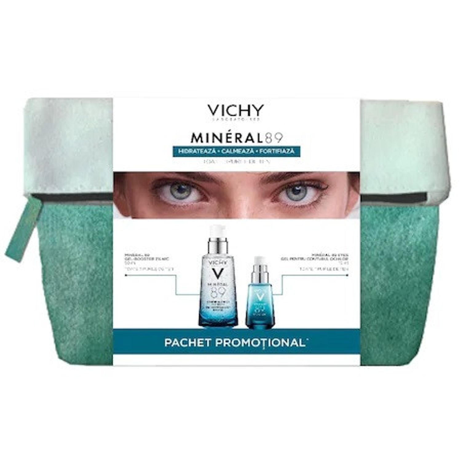 Trusa Vichy Mineral 89, 50 ml + 15 ml fotografia produsului