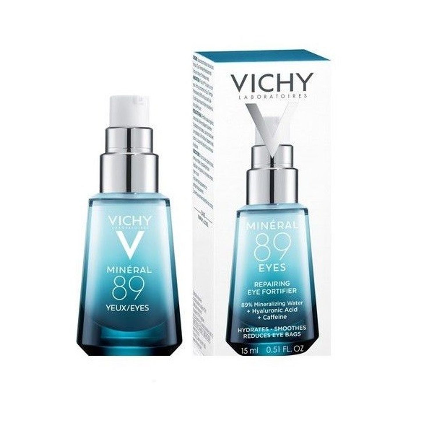 Vichy Gel pentru conturul ochilor Mineral 89, 15 ml fotografia produsului
