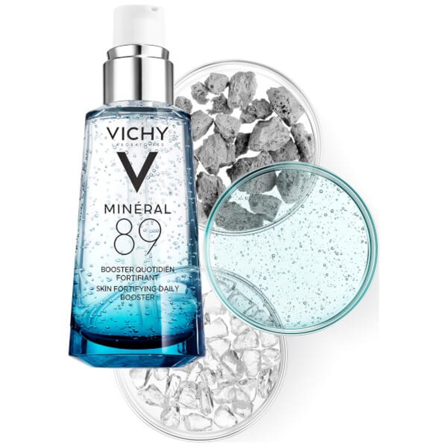 Vichy Gel-Booster cu efect de fortifiere si reumplere Mineral 89, 50 ml фото продукта View 2 L